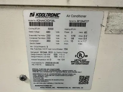 USED KOOLTRONIC K3NA4C5DP38L