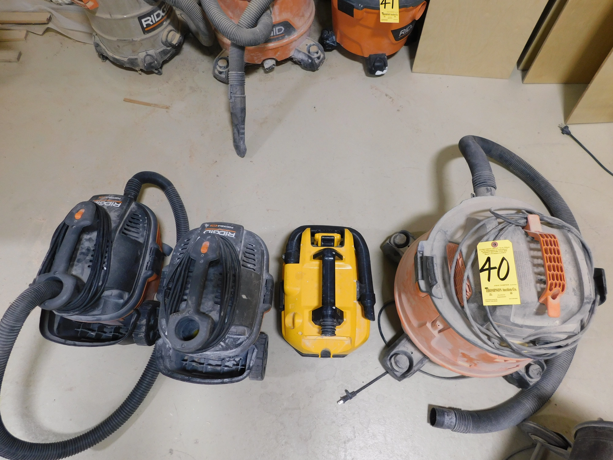 Used _UNKNOWN_ _UNKNOWN_ Wet/Dry Vacuums Florida US | Thompson Auctioneers #1312049