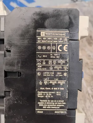TELEMECANIQUE LC1-D65-11 Electrical/PLC/Automation | ESS Industrial Equipment Sales (6)