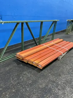 42" X 144" Pallet Racking - Tear Drop