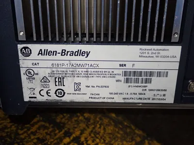Used ALLEN BRADLEY 6181P17AMW71ACX Automation Control (HMI) Ohio US | HGR 24 #727971