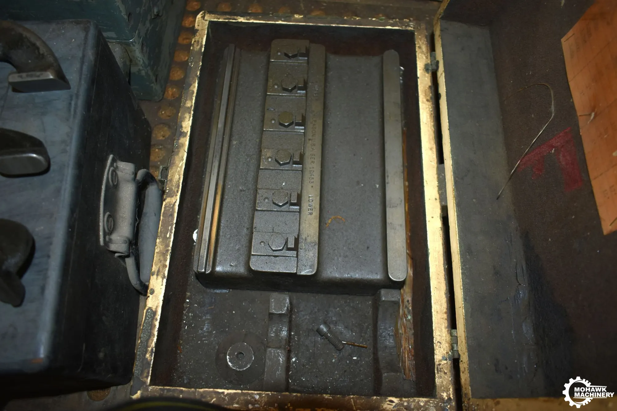 GLEASON STRAIGHT CUTTER SETTING GAUGE FOR A 3 GLEASON GEAR GENERATOR