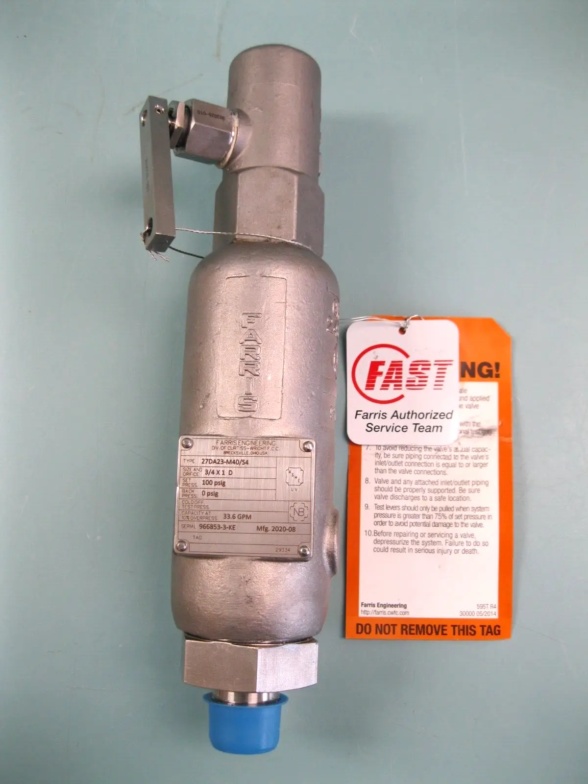 NEW Farris 27DA23-M40/S4