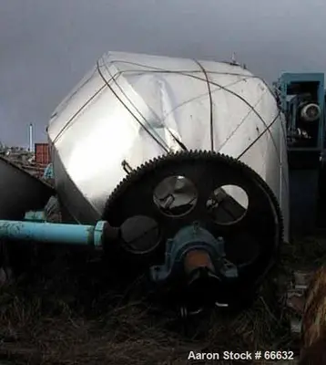 Used Industrial Vacuum Dryer – 8000L Henkhaus, Leybold Heraeus Vacuum Skid