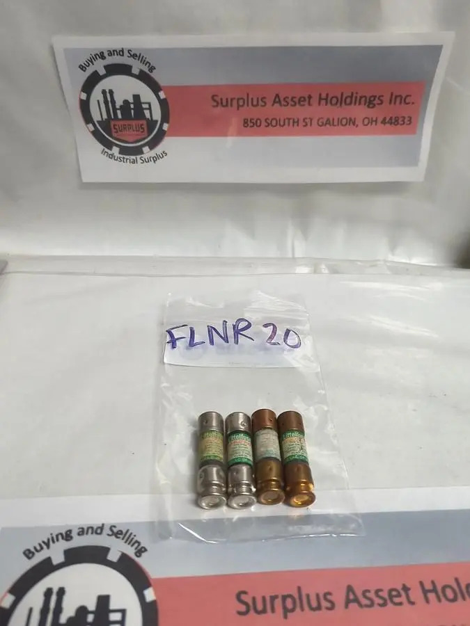 Used LITTELFUSE FLNR-20 Miscellaneous Equipment (Electrical & Power) | Surplus Asset Holdings #1193340
