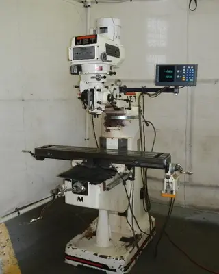 9" x 49" JET Vertical Milling Machine Model JTM-4VS,  3 HP