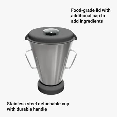 10 L Countertop Blender with Removable Cutting Unit, 373W (0.5 HP)