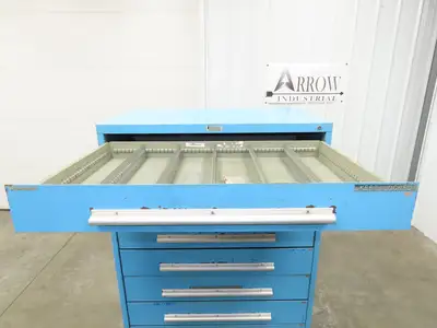 Nu-Era Tool Storage Cabinet Modular 8 Drawer 45x28x61" Stanley Lista Vidmar Read