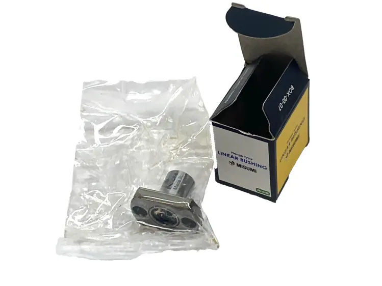 New | in-Stock Misumi Flanged Linear Ball Bushing 6mm Bore Single Parts Michigan US | Maverick Industrial Sales #1390996
