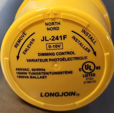 Longjoin JL-241F Dimming Control 480Vac 50-60Hz 1800W (BIN435)
