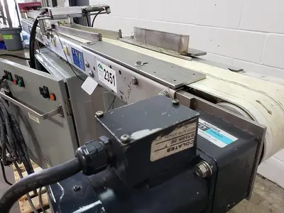 FMA 78"L Flat Belt Conveyor
