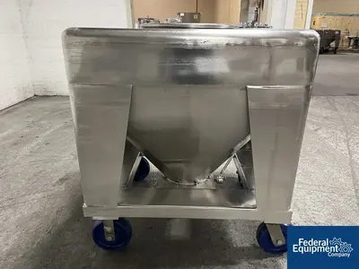 USED TOTE Systems 48" x 42" x 10"  Tote Systems Stainless Steel Transfer Bins