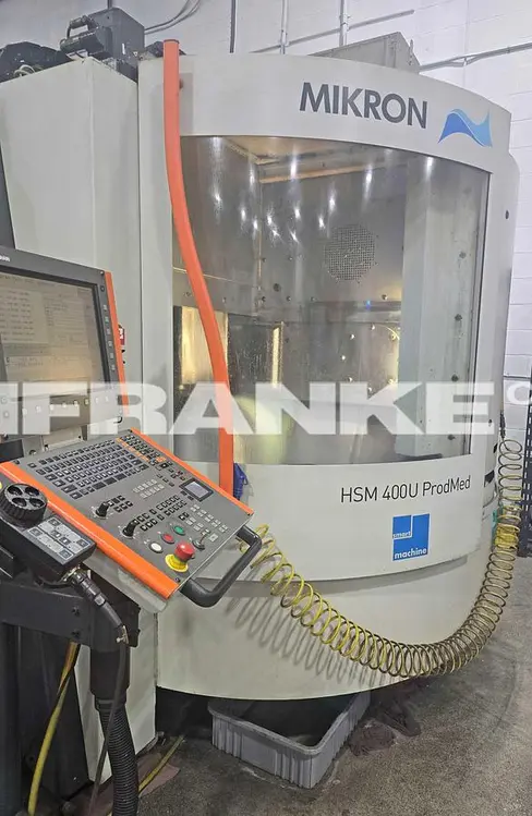 Used 2006 MIKRON MILL MIKRON HSM400U PRODMED Vertical Machining Centers (5-Axis or More) | FRANKE CNC, LLC #1382679