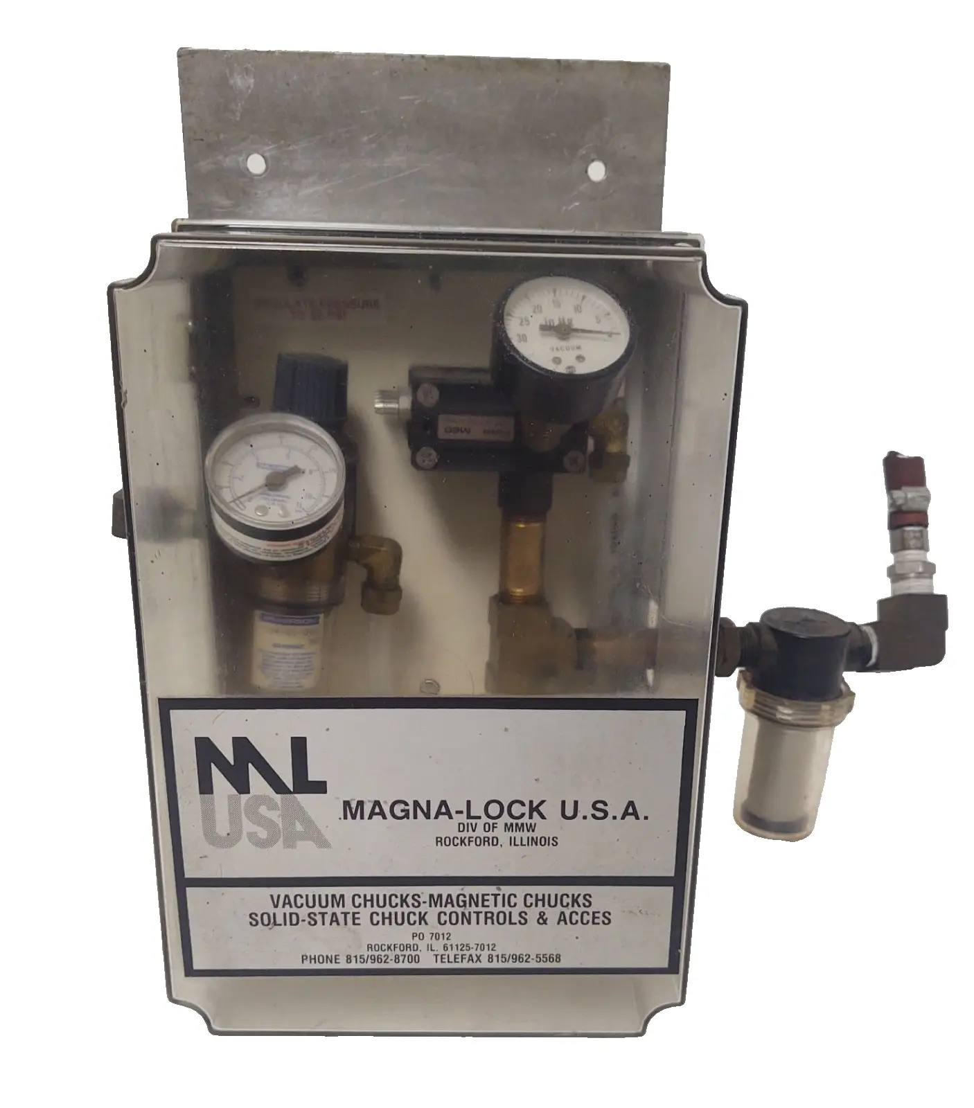 🔥Used MLV053 Vacuum Regulator Enclosure Vacuum Chuck