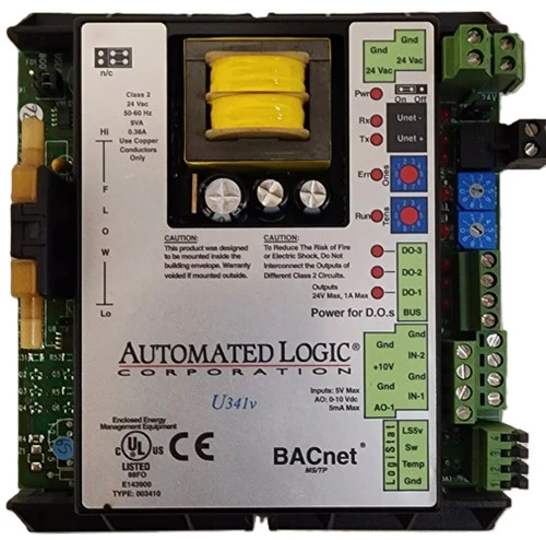 Automated Logic U341V U-Line Module, VAV Terminal Box Control [Refurbished]