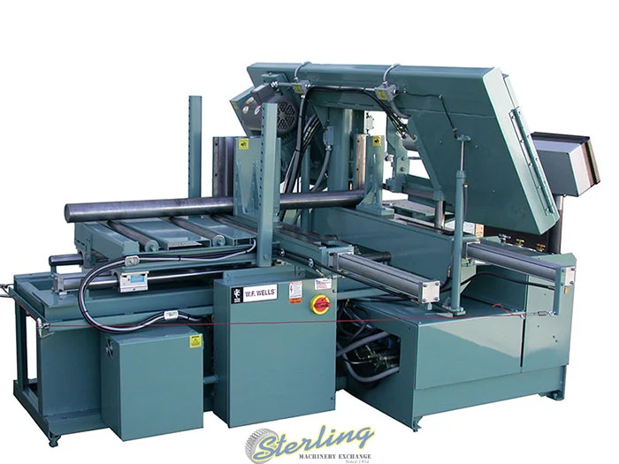 New | in-Stock W.F. WELLS F-1620A-CNC Horizontal Band Saws California US | Sterling Machinery Exchange #1465949