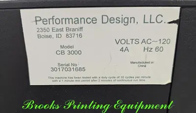 USED PERFORMANCE DESIGN CB 3000