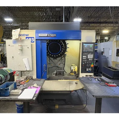 2014 BROTHER SPEEDIO S700X1 Vertical Machining Centers | Machinery Management (2)
