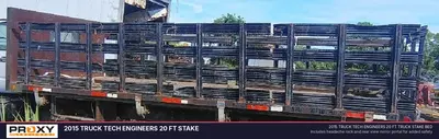 Used 2015 TRUCK TECH ENGINEERS 20 FT STAKE Flatbed Trucks Michigan US | Proxy Equipment #1425978