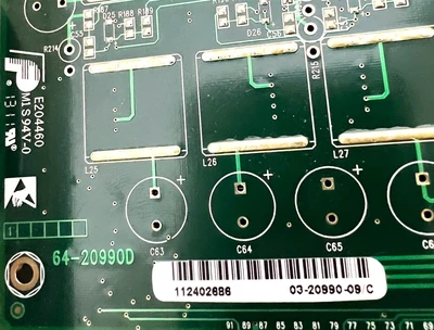 ASM 64-20989D Control Board ASM 64-20990D Power Driver Board ASM 03-20991 (10007
