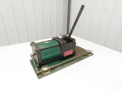 Olsen Model 20 Powerflare Pneumatic Double Flare Swaging Machine 80 PSI Min
