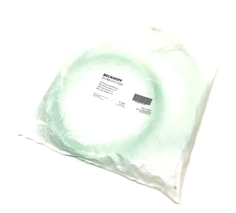 New | in-Stock Beckhoff EtherCAT Double Ended Cable Connector Accessories Michigan US | Maverick Industrial Sales #1462818