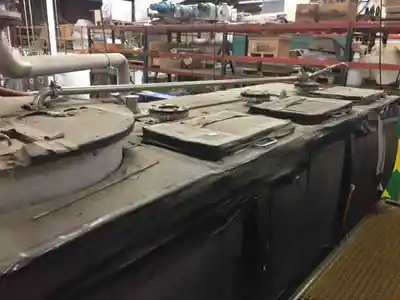 200 cu ft continuous ribbon mixer