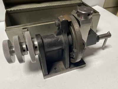 Threadwell Tangi-Matic Dresser Grinding Fixture in a Metal Box Made in USA