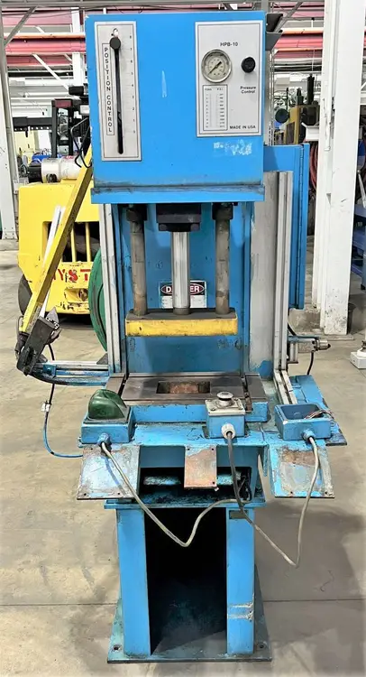 Used 1998 GREENERD PRESSES GREENERD HP-10 PRESS C-Frame Presses | Alma Machinery #899644
