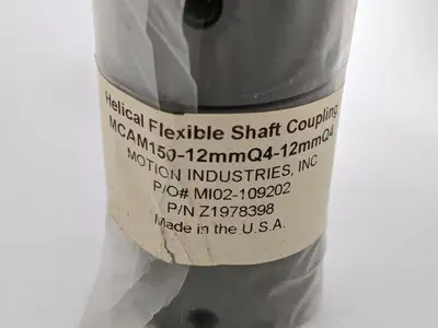 MCAM150-12mmQ4-12mmQ4 | Helical Flexible  Shaft Coupling Z1978398 - New