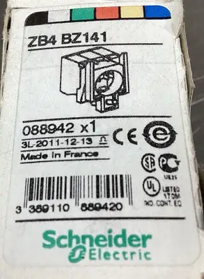 Telemecanique ZB4BZ141 Contact Block w/ Mounting Base 4E-41