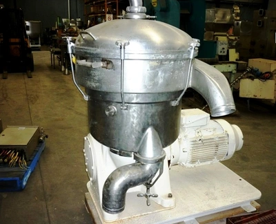 Alfa-Laval FESX 412B-35 nozzle centrifuge, 316SS.