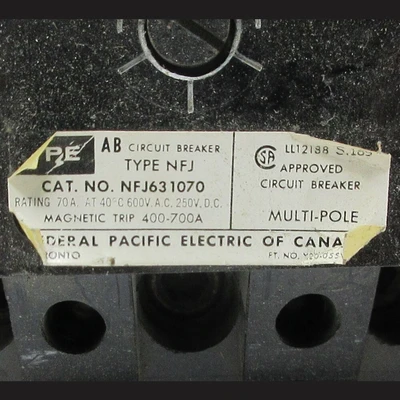 FPE NFJ 70 Amp Breaker