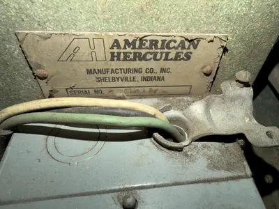 1.5" X 1.5" X 3/16" X 18" DIAMETER AMERICAN HERCULES MODEL #CLO ANGLE BENDING ROLL: STOCK #22576