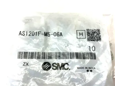 NEW SMC ONE-TOUCH FLOW CONTROL VALVE FITTING 6MM OD TUBE