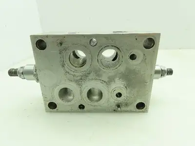 Sun Hydraulics CKY Aluminum Sandwich Valve Manifold w/ Relief Cartridge RPEC-LAN