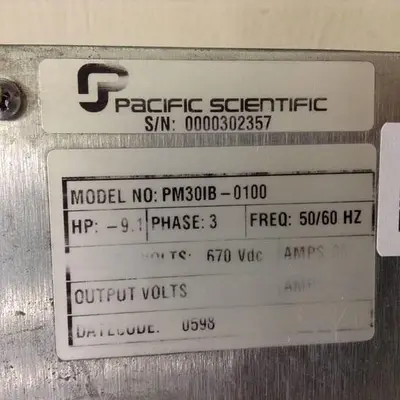 USED PACIFIC SCIENTIFIC PM30IB-0100