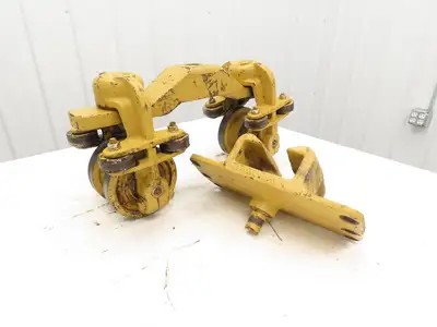 American Monorail Bridge Crane Hoist Trolley Manual End Truck 6-1/2" Wheels