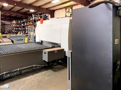 Used 2017 BYSTRONIC BYSPRINT FIBER 3015 Laser Cutters Illinois US | Machine Factory Outlet #1299826