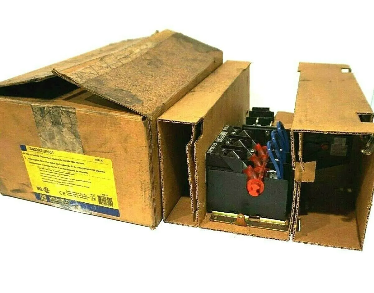 NEW SQUARE D 9422ATDF631 DISCONNECT SWITCH 9422TDF63 SER.A