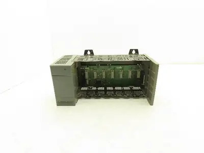 Allen Bradley 1746-A7 Card Rack Chassis 7-Slot SLC-500 Power Supply 1746-P2