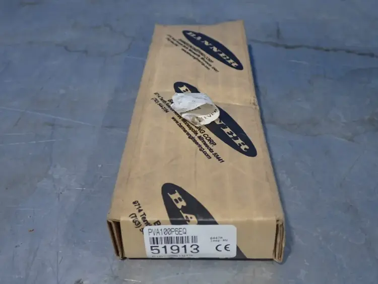 New | in-Stock BANNER PVA100P6EQ Photoelectric Sensors Ohio US | HGR 24 #872914