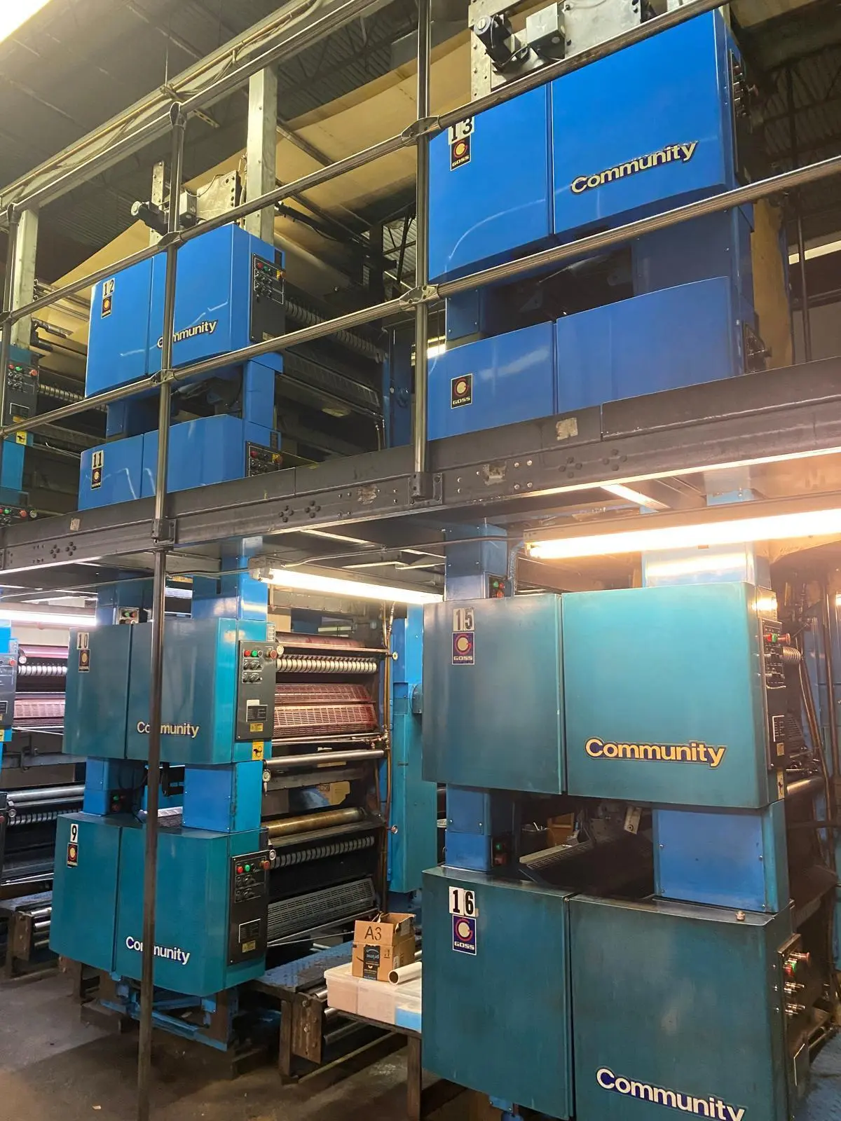 USED GOSS Used Goss Newspaper Web Presses