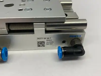 USED FESTO PNEUMATIC MINI SLIDE ACTUATOR 10MM BORE 50MM STROKE 8085120