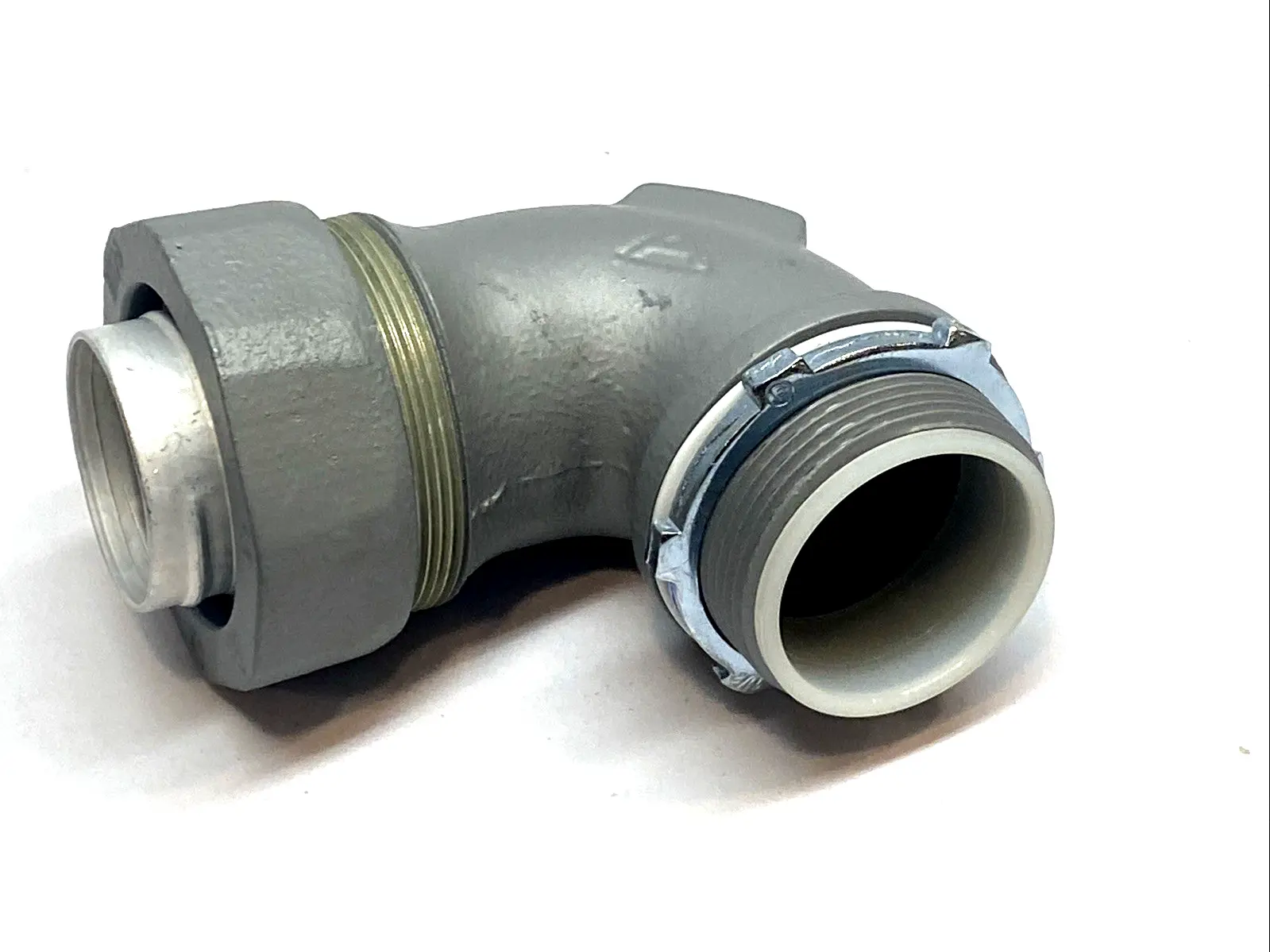 USED APPLETON ELECTRIC 90° LIQUIDTIGHT CONNECTOR 1-1/2" LT FLEX INSULATED