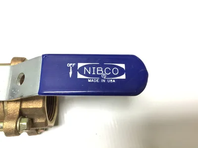 NIBCO NL9750B T-590-Y Three-Piece Bronze Ball Valve – Conventional Port, Threaded 1 1/4 in