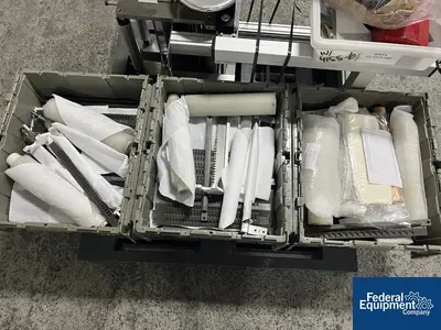 USED Ackley Ackley Ramp Printer, 01481-00158 with Feeding System with Eriez D30A