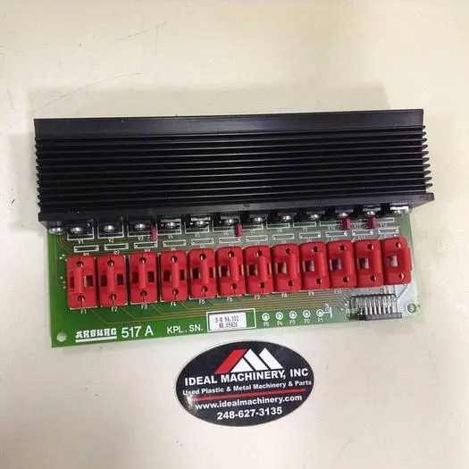 Used ARBURG 517A Circuit Boards Michigan US | Ideal Machinery #571941