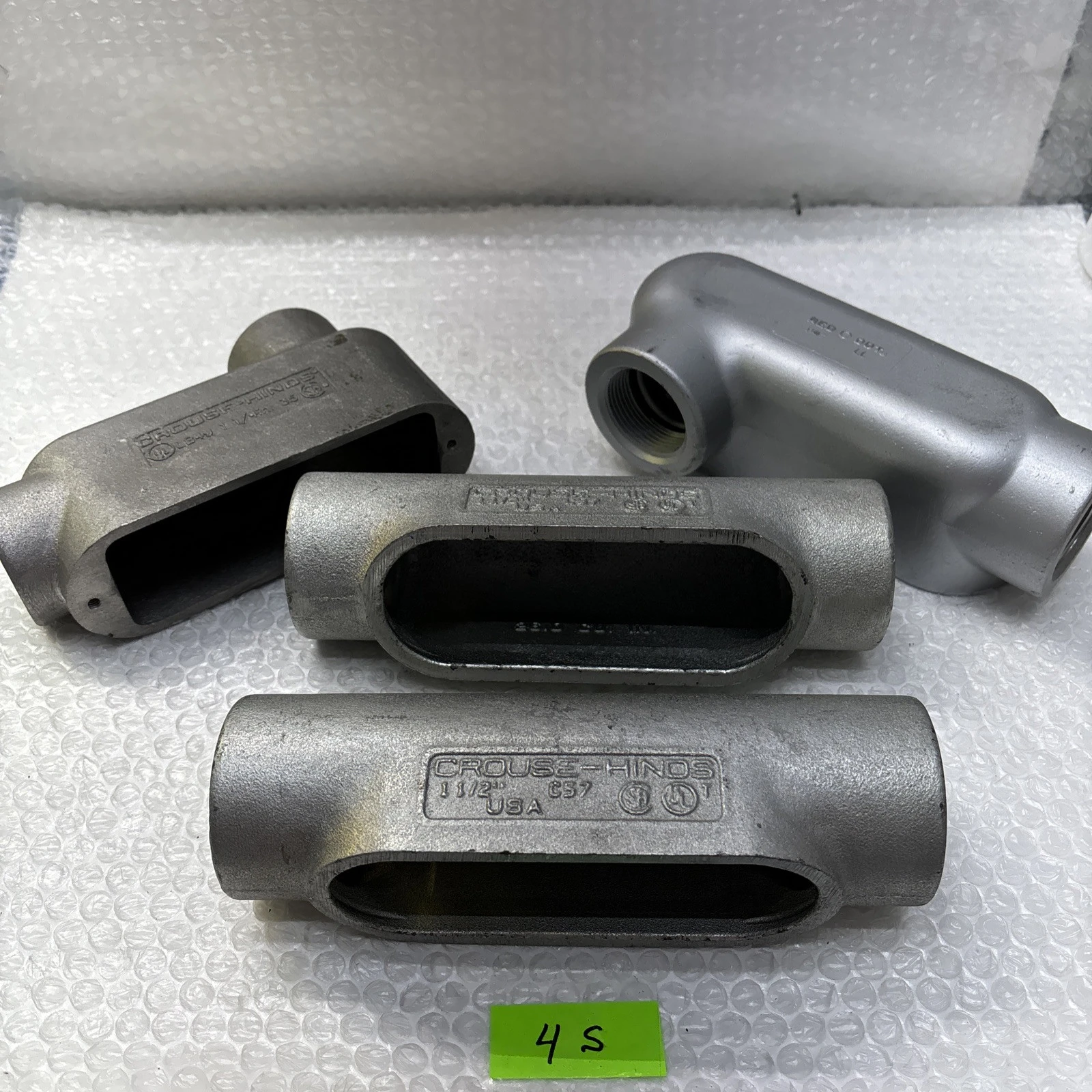 NEW Crouse Hinds 1 1/2” C57, LB49 1 1/4” 35, 1 1/4LL