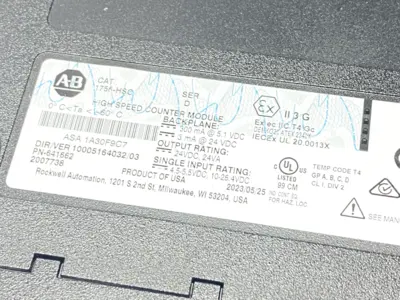 New | in-Stock Allen Bradley Ser. D ControlLogix High Speed Counter Module PLC Input & Output Michigan US | Maverick Industrial Sales #1393126